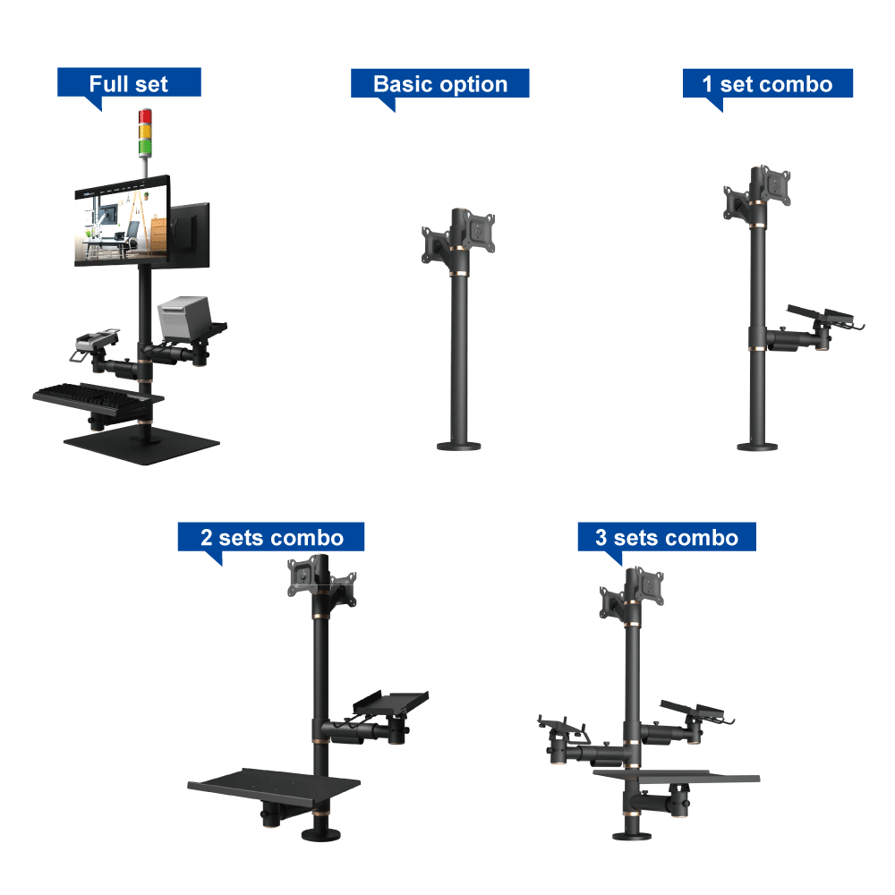 match your own retail pos stand